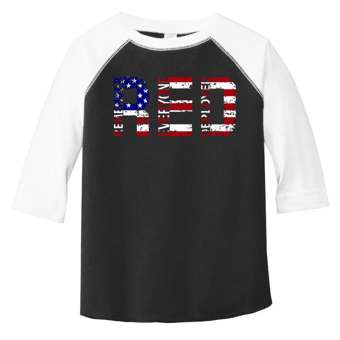 RED Remove Everyone Deployed Toddler Fine Jersey T-Shirt