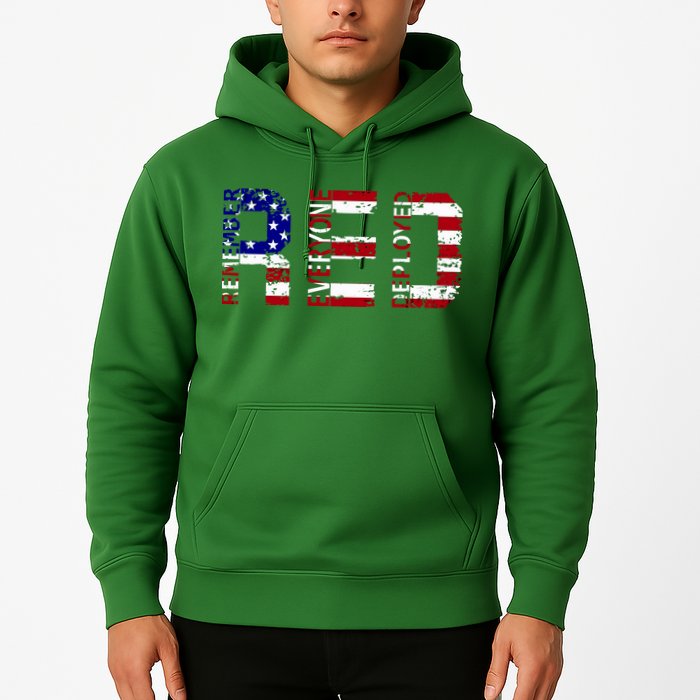 RED Remove Everyone Deployed Hoodie