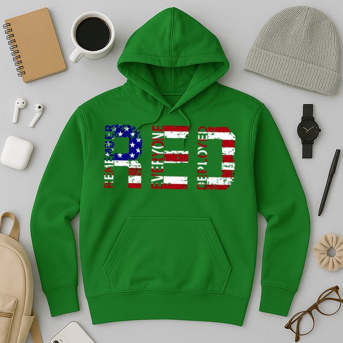 RED Remove Everyone Deployed Hoodie