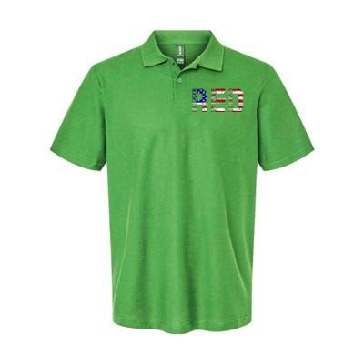 RED Remove Everyone Deployed Softstyle Adult Sport Polo