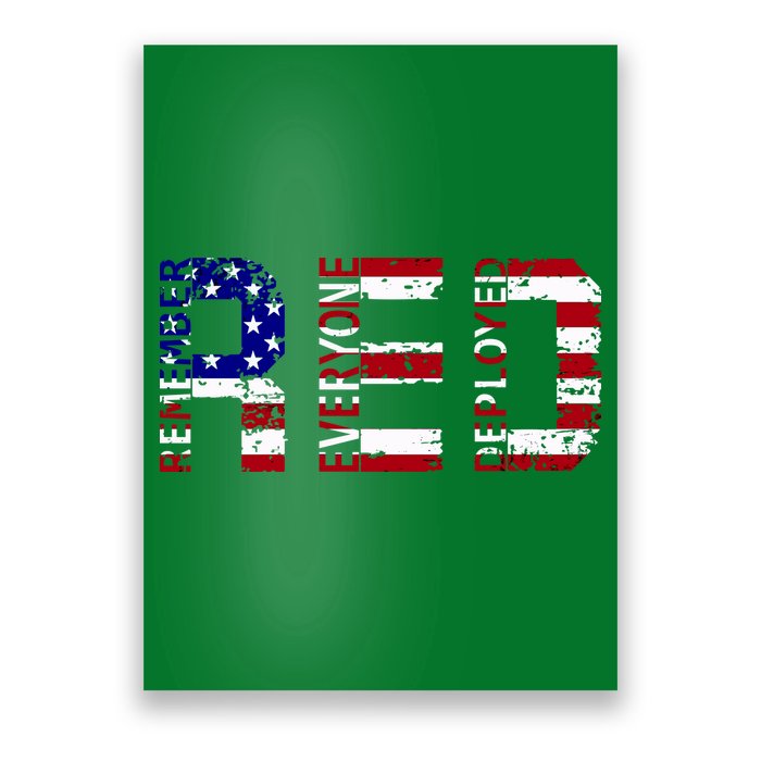 RED Remove Everyone Deployed Poster