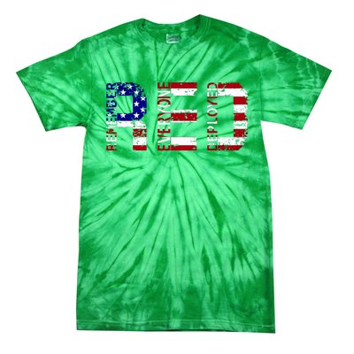 RED Remove Everyone Deployed Tie-Dye T-Shirt