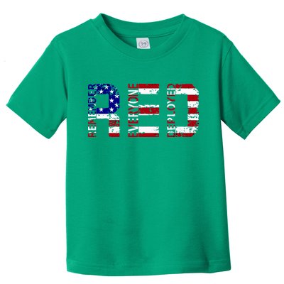 RED Remove Everyone Deployed Toddler T-Shirt