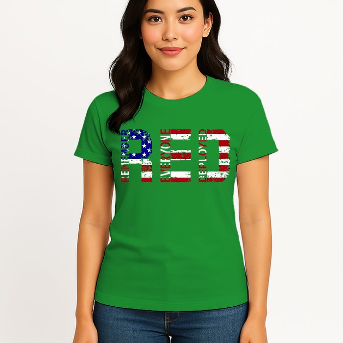 RED Remove Everyone Deployed Womens T-Shirt