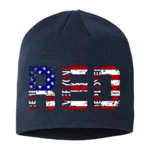 RED Remove Everyone Deployed Sustainable Beanie