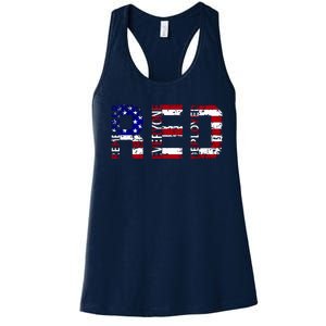 RED Remove Everyone Deployed Women's Racerback Tank