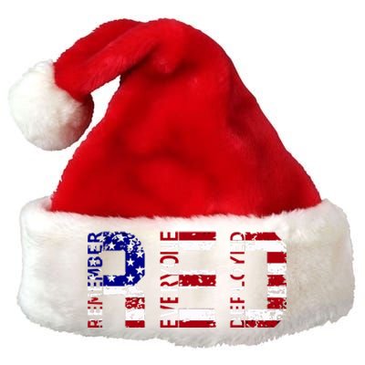 RED Remove Everyone Deployed Premium Christmas Santa Hat