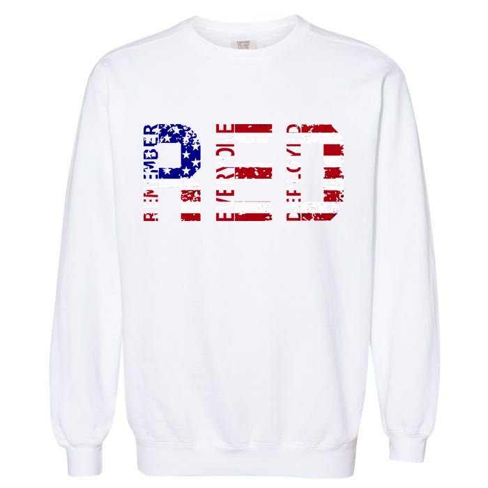 RED Remove Everyone Deployed Garment-Dyed Sweatshirt
