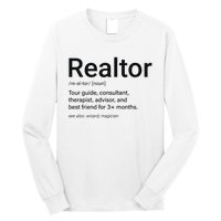 Realtor Real Estate Funny Real Estate Long Sleeve Shirt