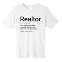 Realtor Real Estate Funny Real Estate Tall Fusion ChromaSoft Performance T-Shirt