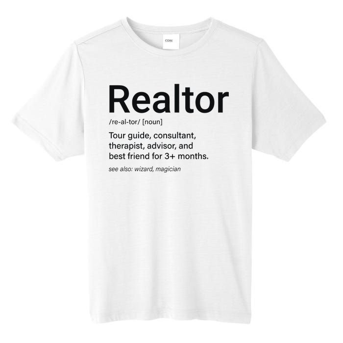 Realtor Real Estate Funny Real Estate Tall Fusion ChromaSoft Performance T-Shirt