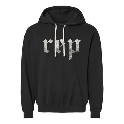 Rep Garment-Dyed Fleece Hoodie