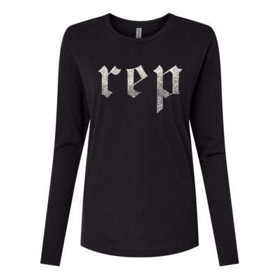 Rep Womens Cotton Relaxed Long Sleeve T-Shirt