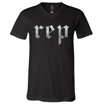 Rep V-Neck T-Shirt