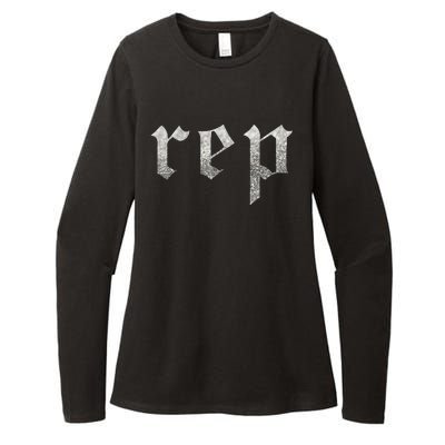 Rep Womens CVC Long Sleeve Shirt