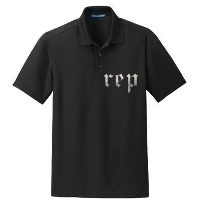 Rep Dry Zone Grid Polo