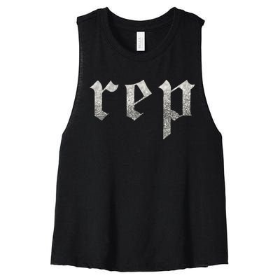 Rep Women's Racerback Cropped Tank