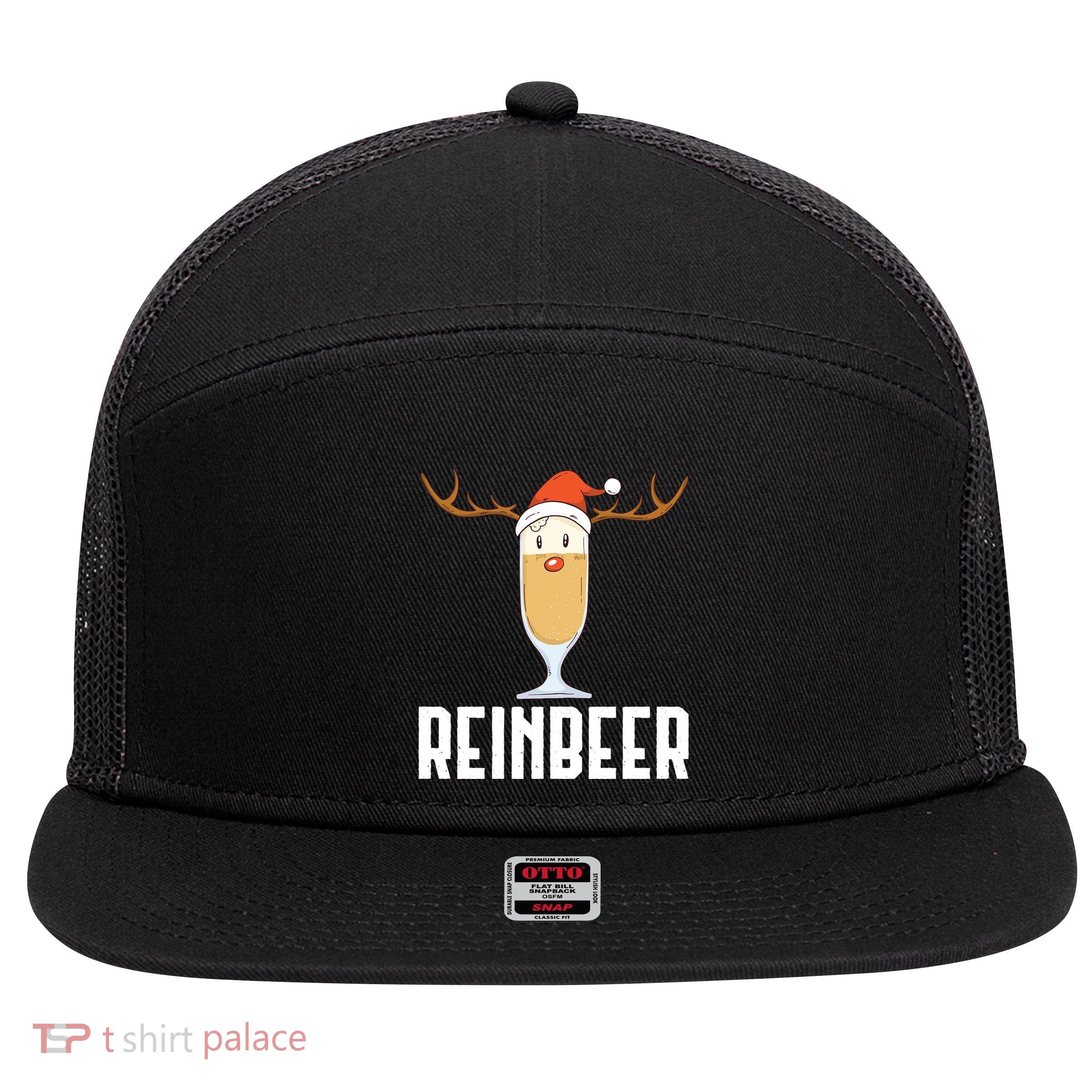 Reinbeer 7 Panel Mesh Trucker Snapback Hat