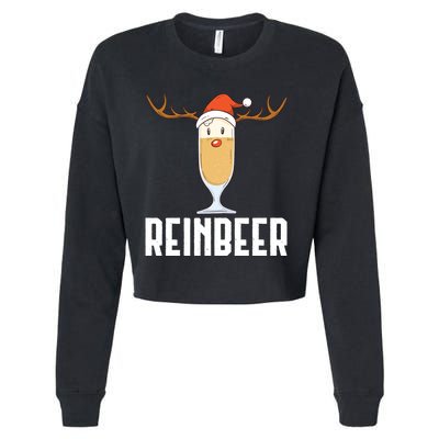 Reinbeer Cropped Pullover Crew