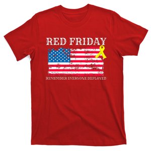 R.E.D Remember Everyone Deployed Red Friday Military T-Shirt