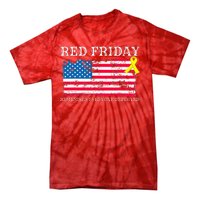 R.E.D Remember Everyone Deployed Red Friday Military Tie-Dye T-Shirt