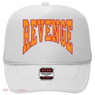 Revenge High Crown Mesh Back Trucker Hat