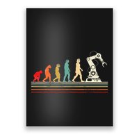 Robot Robotics Engineer Retro Vintage Poster