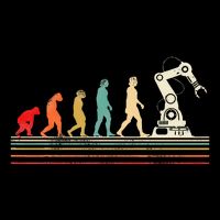 Robot Robotics Engineer Retro Vintage Poster