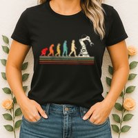 Robot Robotics Engineer Retro Vintage Women's T-Shirt