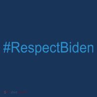 #RespectBiden 7 Panel Mesh Trucker Snapback Hat