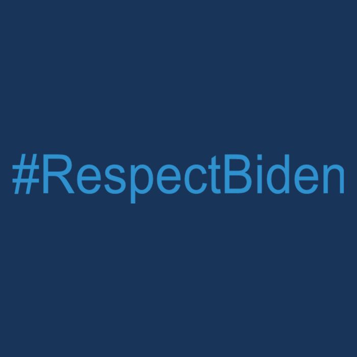 #RespectBiden Sustainable Bucket Hat