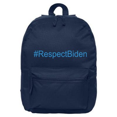 #RespectBiden 16 in Basic Backpack