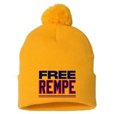 Rempe Pom Pom 12in Knit Beanie