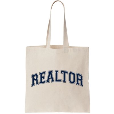 Realtor Real Estate Agent Broker Varsity Style Tote Bag