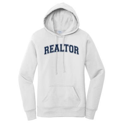 Realtor Real Estate Agent Broker Varsity Style Women's Pullover Hoodie