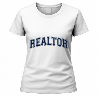 Realtor Real Estate Agent Broker Varsity Style Women's T-Shirt