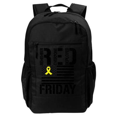 R.E.D. Remember Everyone Deployed Red Friday Backpack