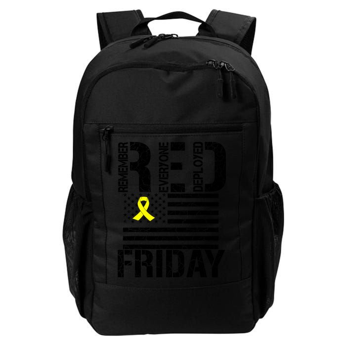 R.E.D. Remember Everyone Deployed Red Friday Backpack