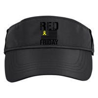 R.E.D. Remember Everyone Deployed Red Friday Adult Drive Performance Visor