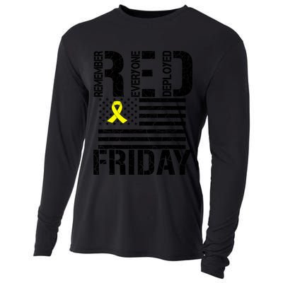 R.E.D. Remember Everyone Deployed Red Friday Cooling Performance Long Sleeve Crew