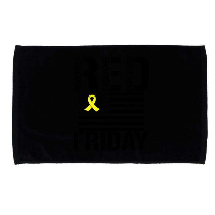 R.E.D. Remember Everyone Deployed Red Friday Microfiber Hand Towel