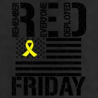 R.E.D. Remember Everyone Deployed Red Friday Microfiber Hand Towel