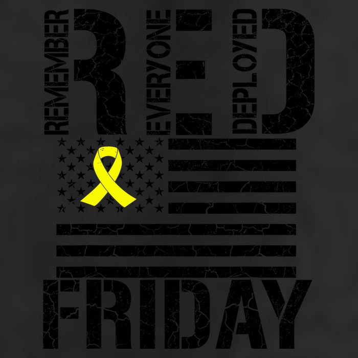 R.E.D. Remember Everyone Deployed Red Friday Microfiber Hand Towel