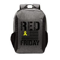 R.E.D. Remember Everyone Deployed Red Friday Vector Backpack