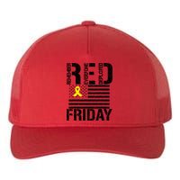 R.E.D. Remember Everyone Deployed Red Friday Yupoong Adult 5-Panel Trucker Hat