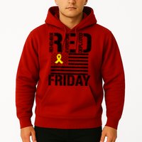 R.E.D. Remember Everyone Deployed Red Friday Hoodie