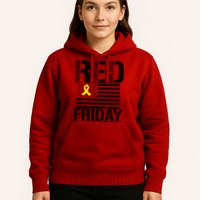 R.E.D. Remember Everyone Deployed Red Friday Hoodie