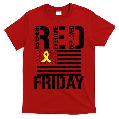 R.E.D. Remember Everyone Deployed Red Friday T-Shirt