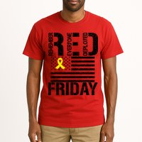 R.E.D. Remember Everyone Deployed Red Friday Tall T-Shirt