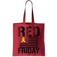R.E.D. Remember Everyone Deployed Red Friday Bag